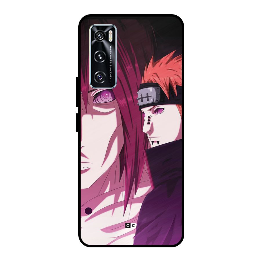 Yahiko With Nagato Metal Back Case for Vivo V20 SE