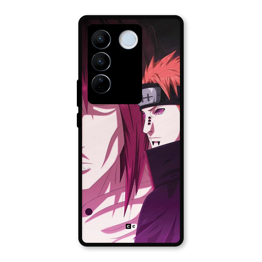 Yahiko With Nagato Metal Back Case for Vivo V27