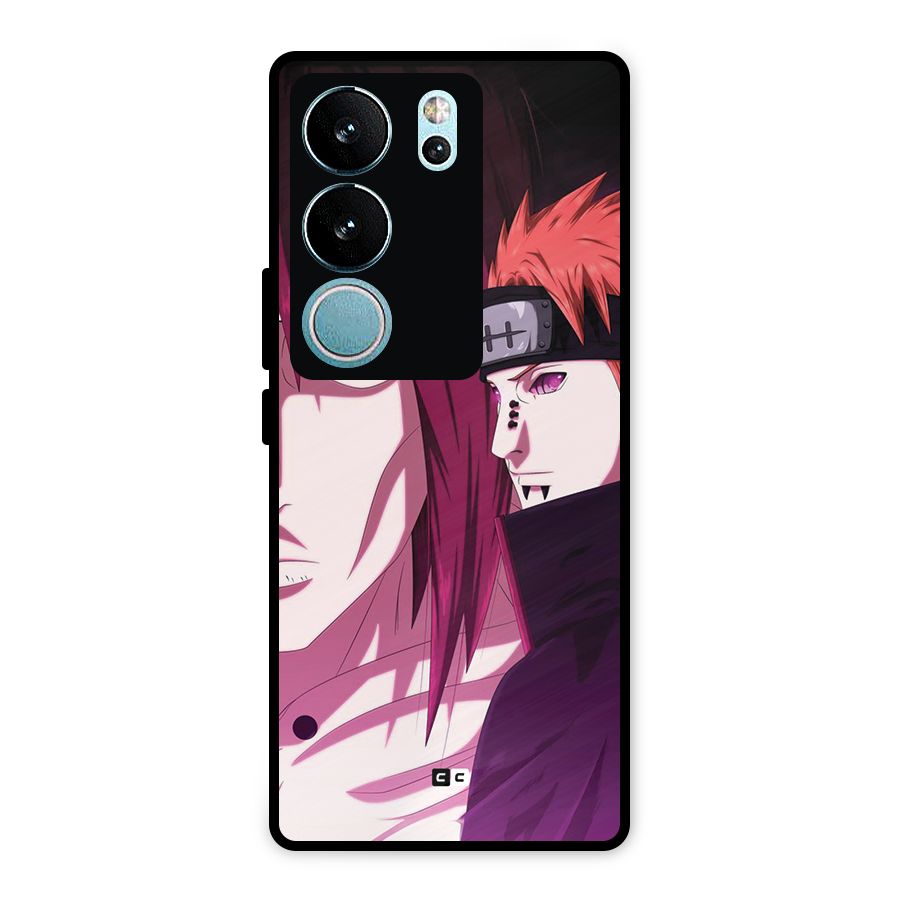 Yahiko With Nagato Metal Back Case for Vivo V29