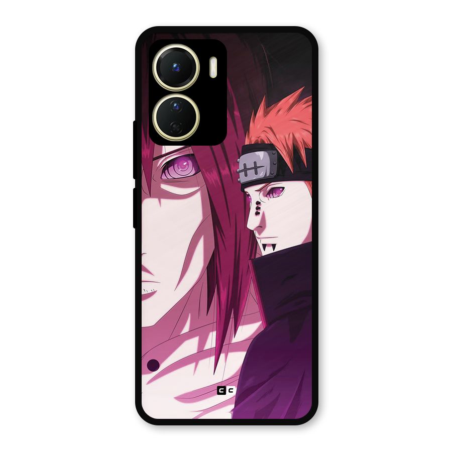 Yahiko With Nagato Metal Back Case for Vivo Y16