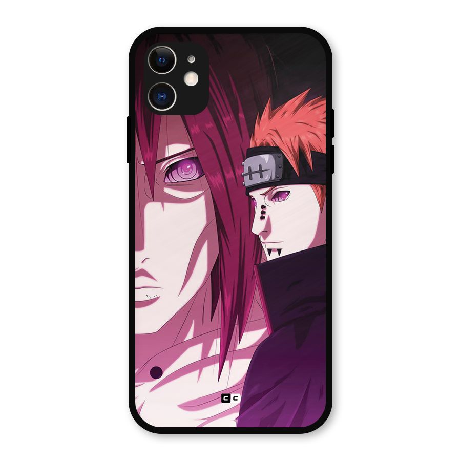 Yahiko With Nagato Metal Back Case for iPhone 11