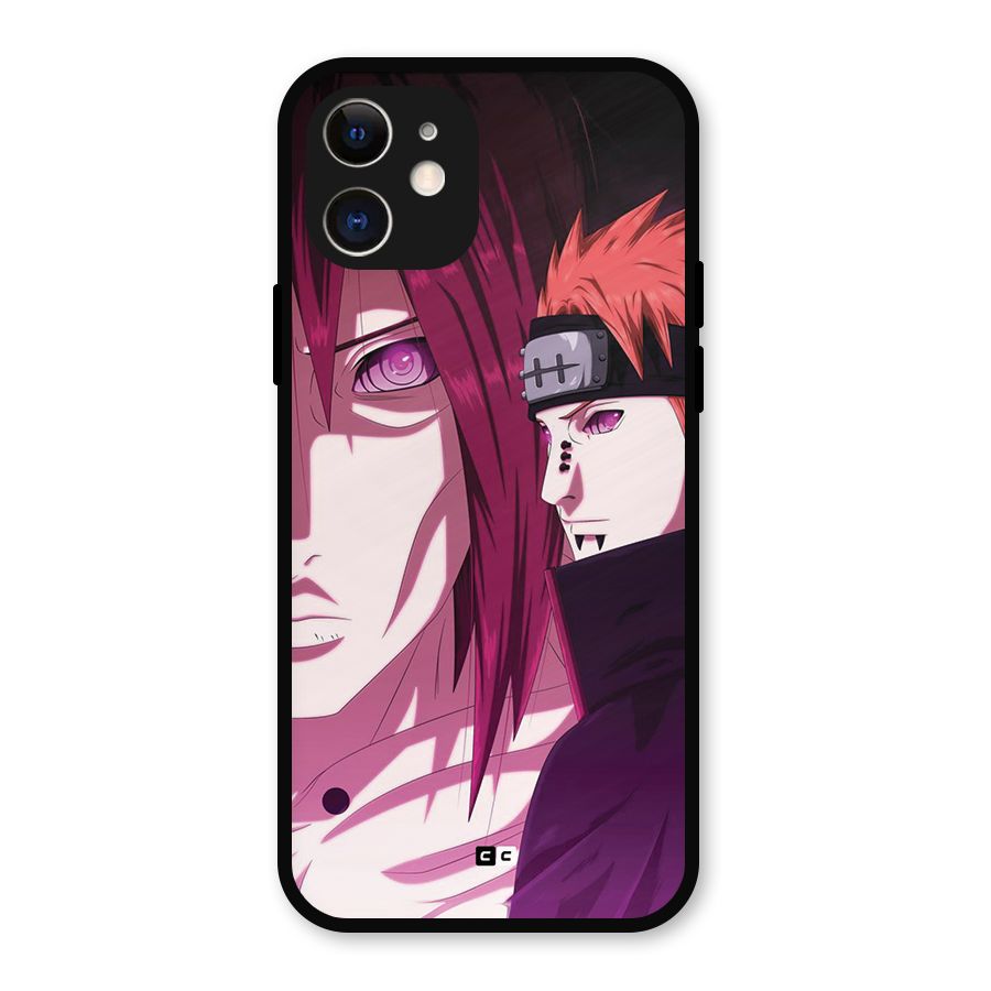 Yahiko With Nagato Metal Back Case for iPhone 12