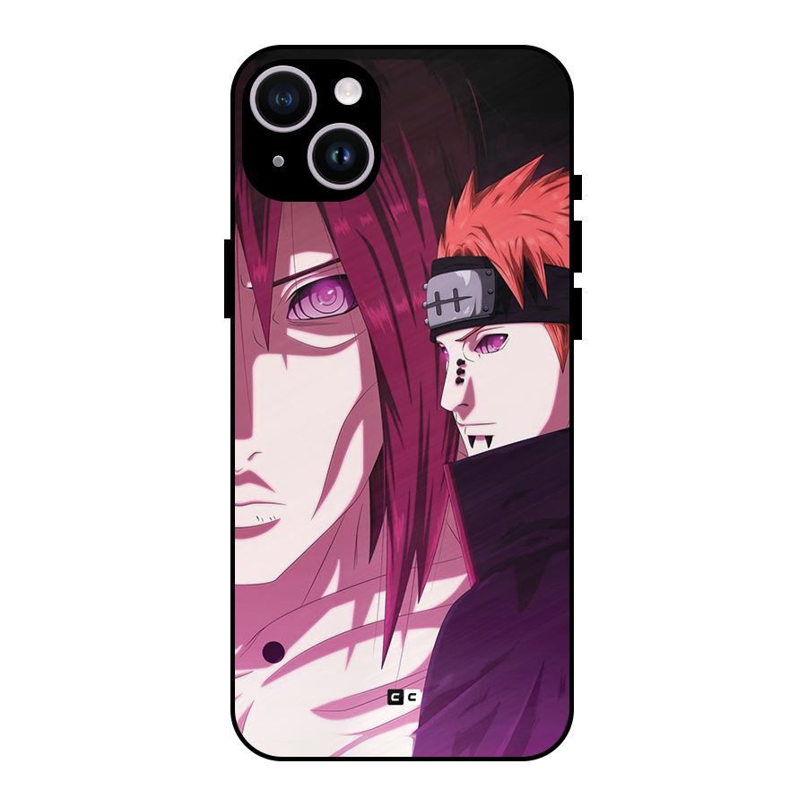 Yahiko With Nagato Metal Back Case for iPhone 14 Plus