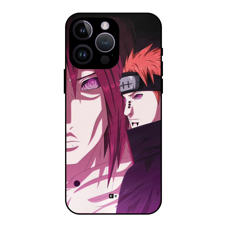 Yahiko With Nagato Metal Back Case for iPhone 14 Pro Max