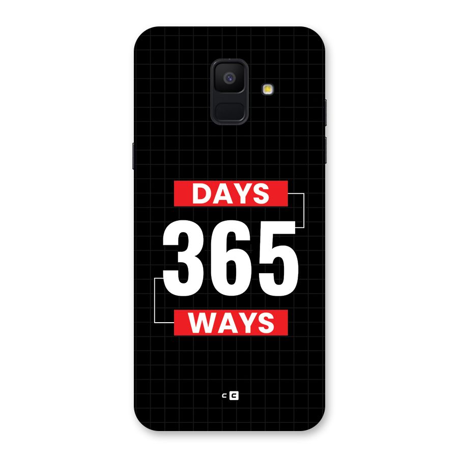 Year Ways Back Case for Galaxy A6 (2018)