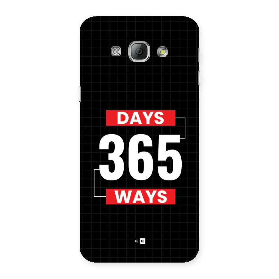 Year Ways Back Case for Galaxy A8