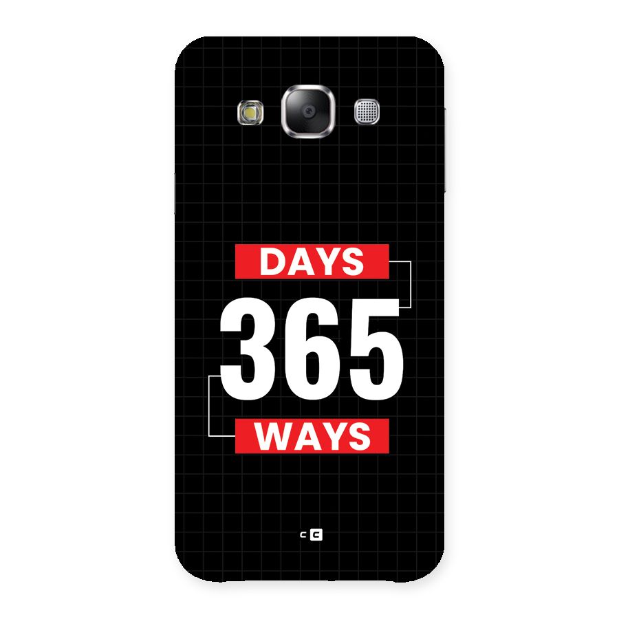 Year Ways Back Case for Galaxy E5