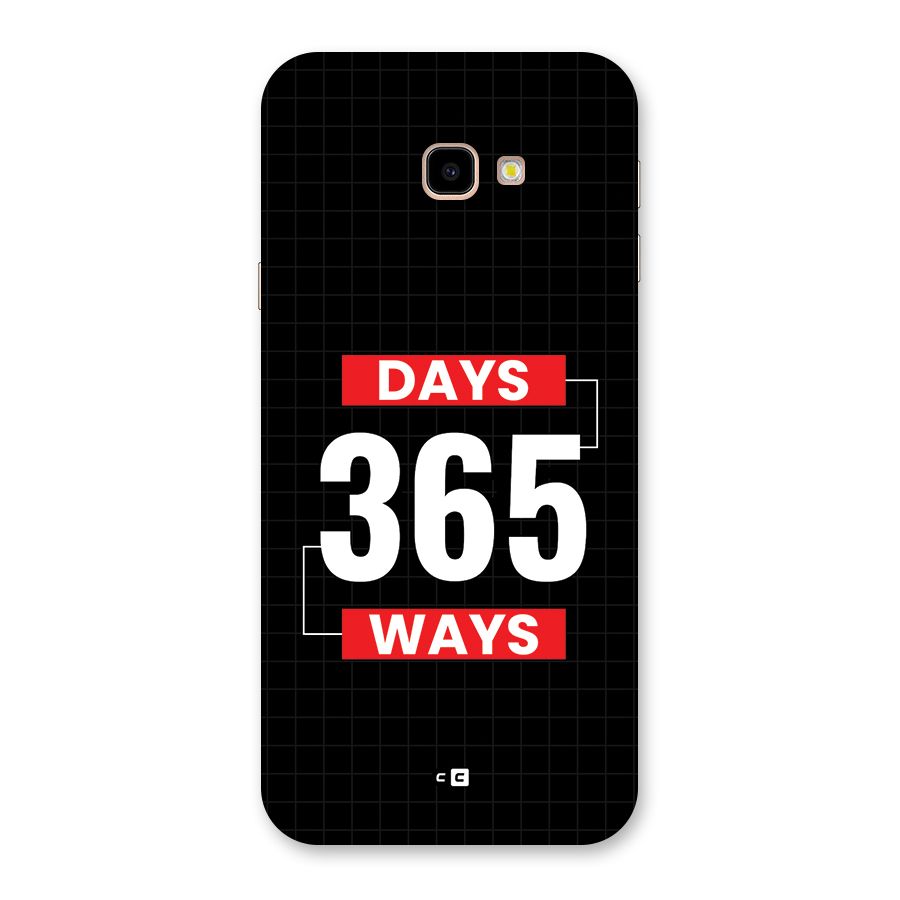 Year Ways Back Case for Galaxy J4 Plus