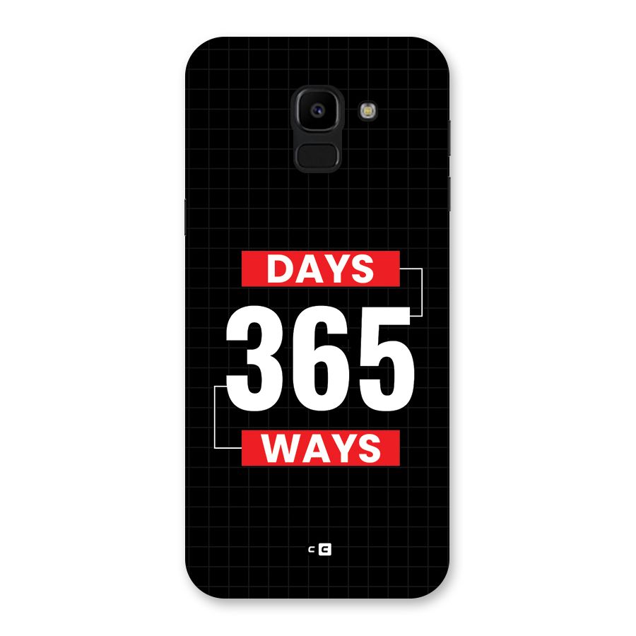 Year Ways Back Case for Galaxy J6