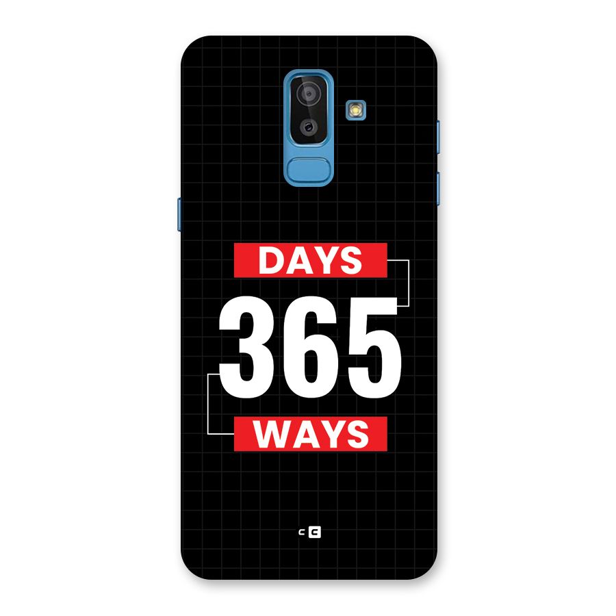 Year Ways Back Case for Galaxy J8