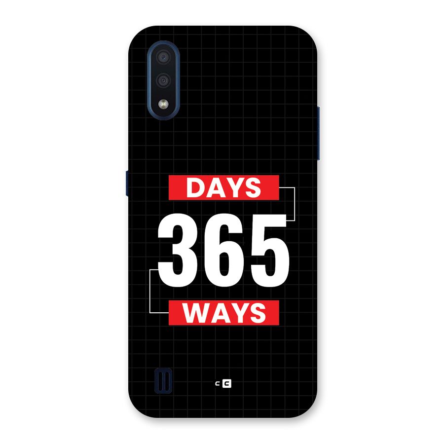 Year Ways Back Case for Galaxy M01