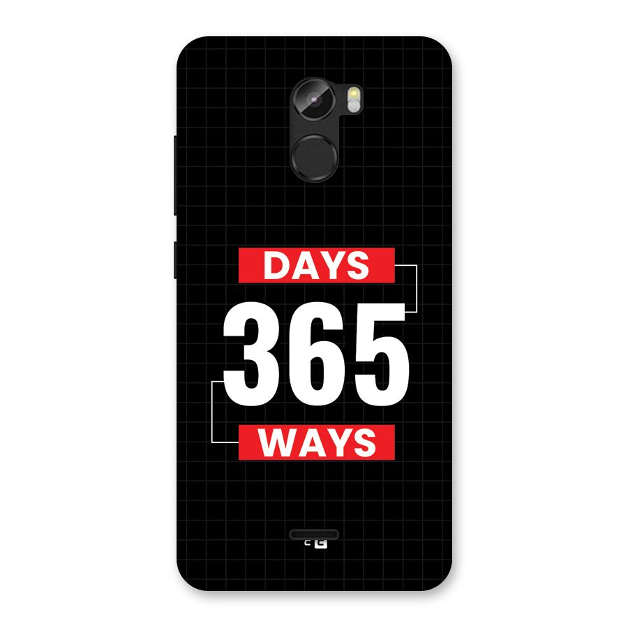 Year Ways Back Case for Gionee X1