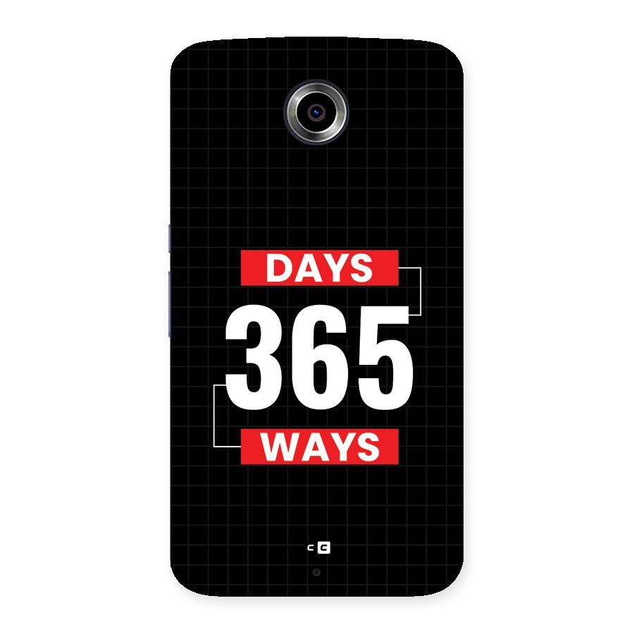 Year Ways Back Case for Google Nexus 6