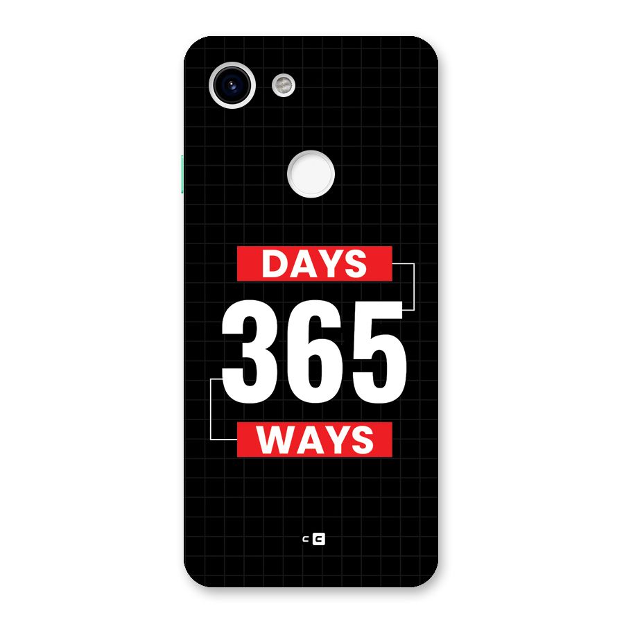 Year Ways Back Case for Google Pixel 3