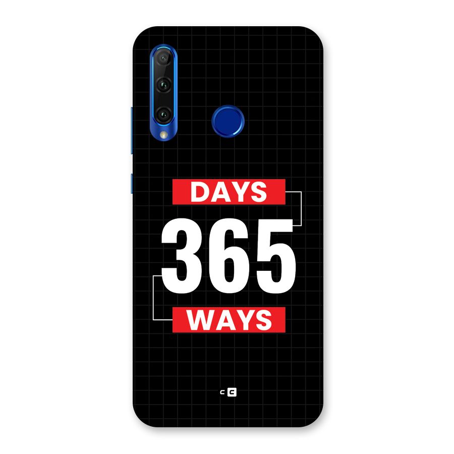 Year Ways Back Case for Honor 20i