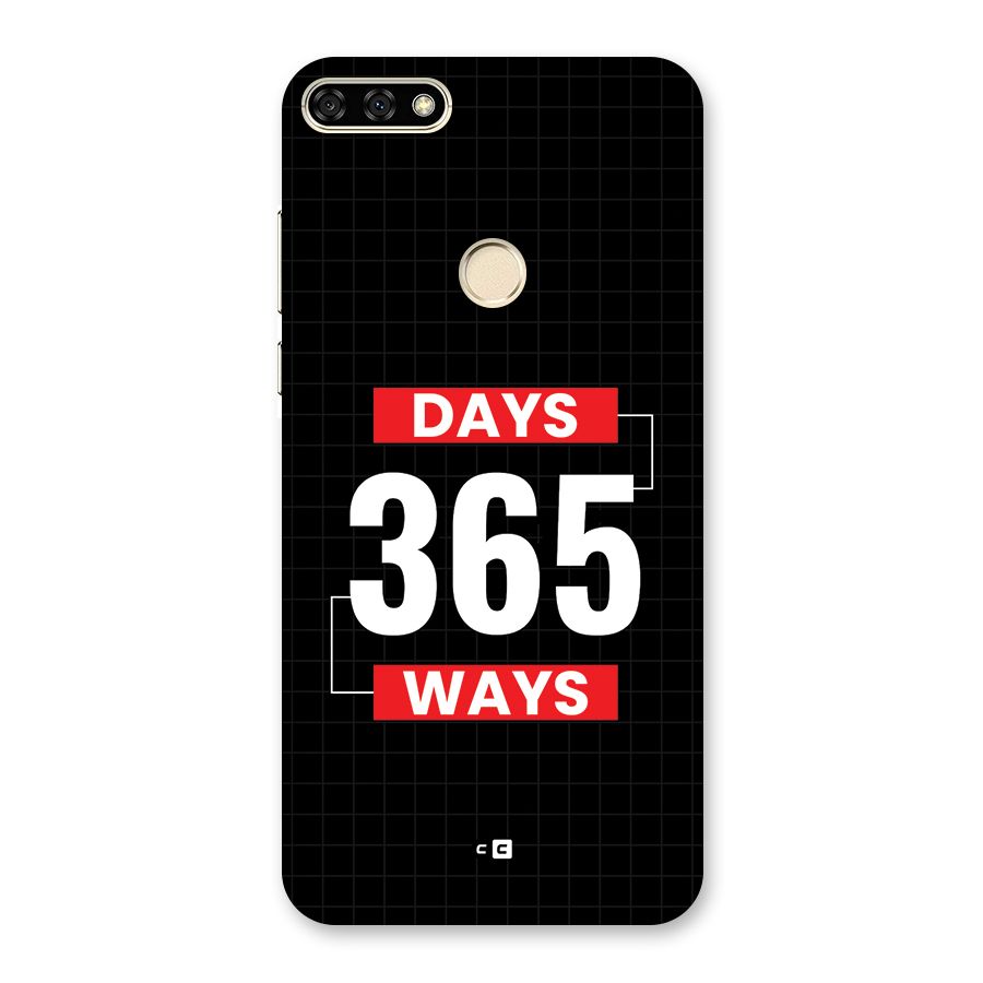 Year Ways Back Case for Honor 7A