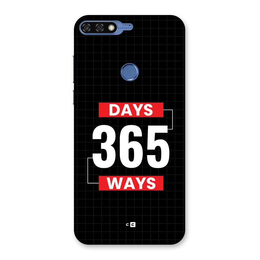 Year Ways Back Case for Honor 7C