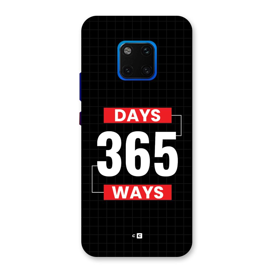 Year Ways Back Case for Huawei Mate 20 Pro
