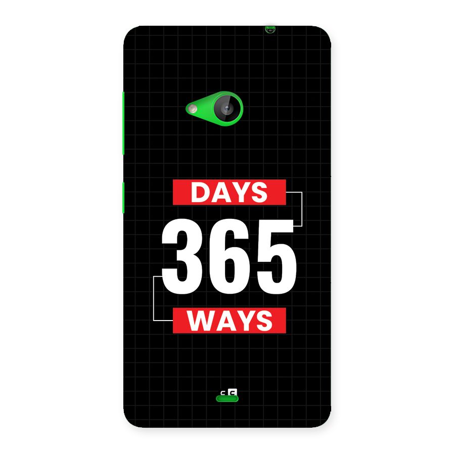 Year Ways Back Case for Lumia 535