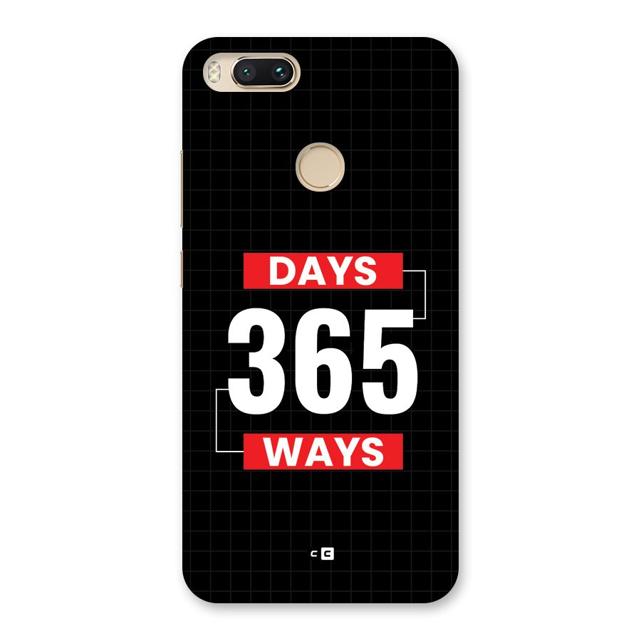 Year Ways Back Case for Mi A1