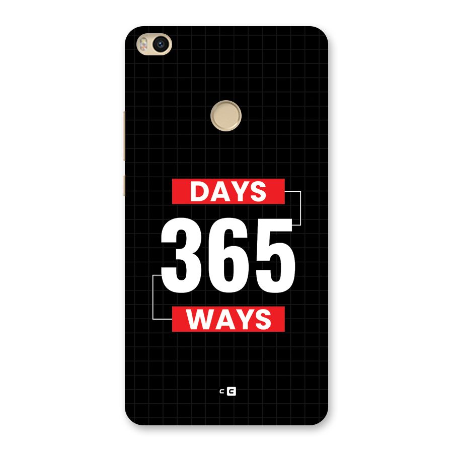 Year Ways Back Case for Mi Max 2