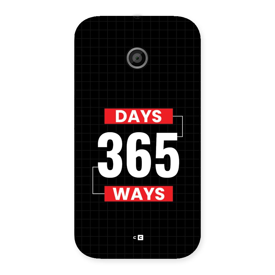 Year Ways Back Case for Moto E