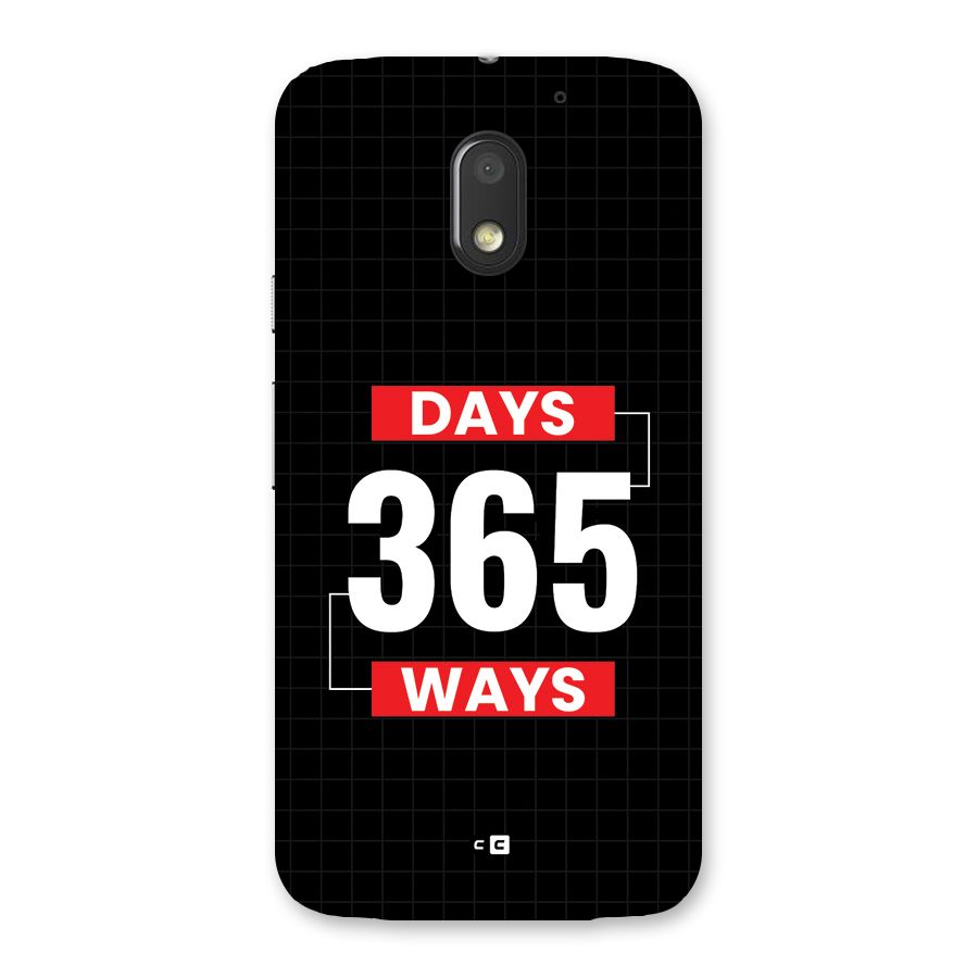 Year Ways Back Case for Moto E3 Power