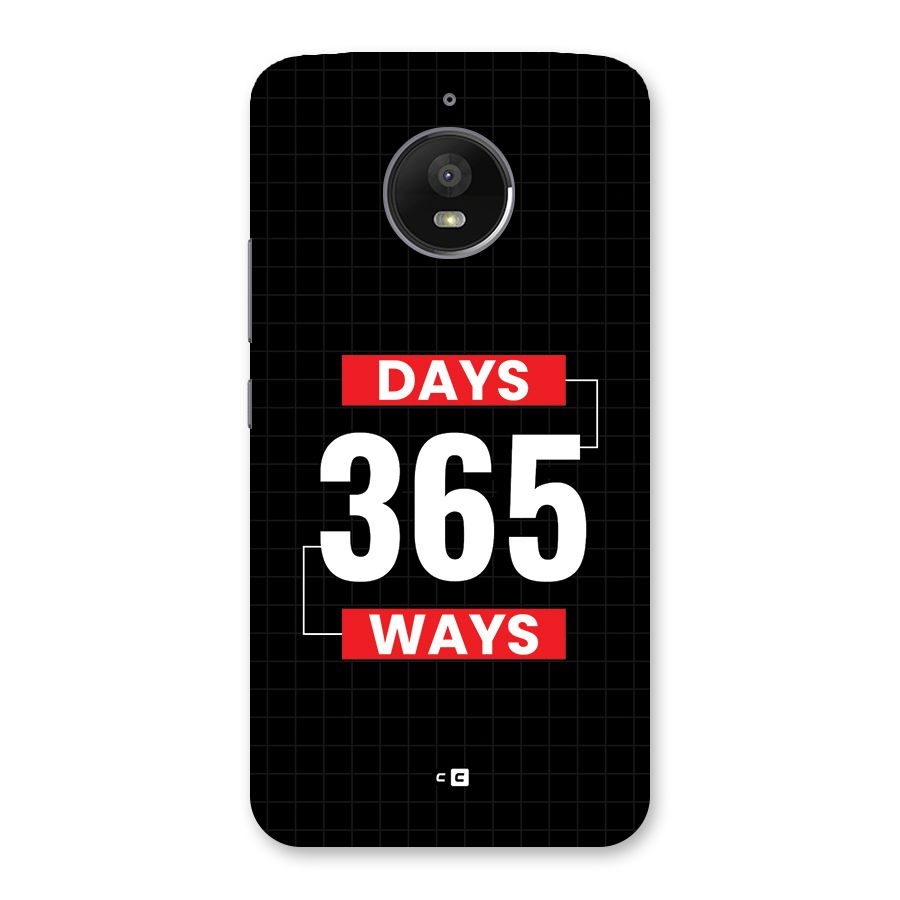 Year Ways Back Case for Moto E4 Plus