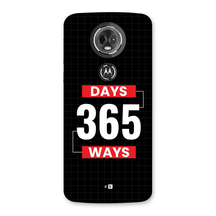 Year Ways Back Case for Moto E5 Plus