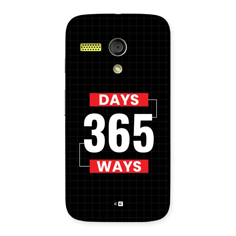 Year Ways Back Case for Moto G