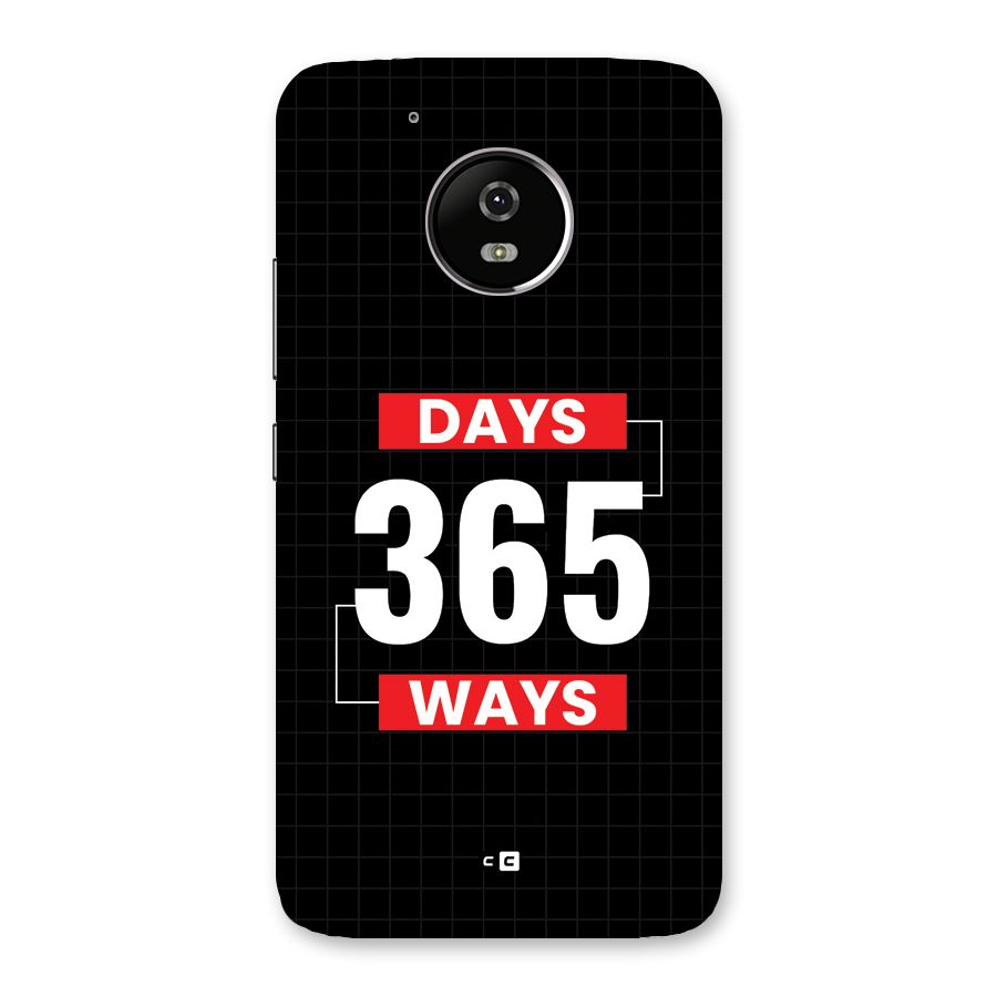 Year Ways Back Case for Moto G5