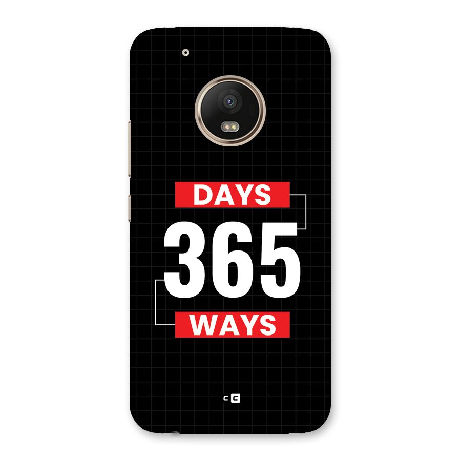 Year Ways Back Case for Moto G5 Plus