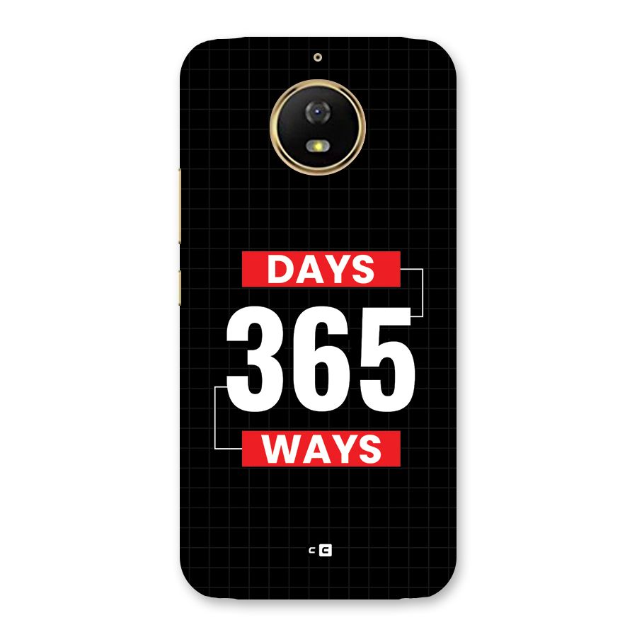 Year Ways Back Case for Moto G5s