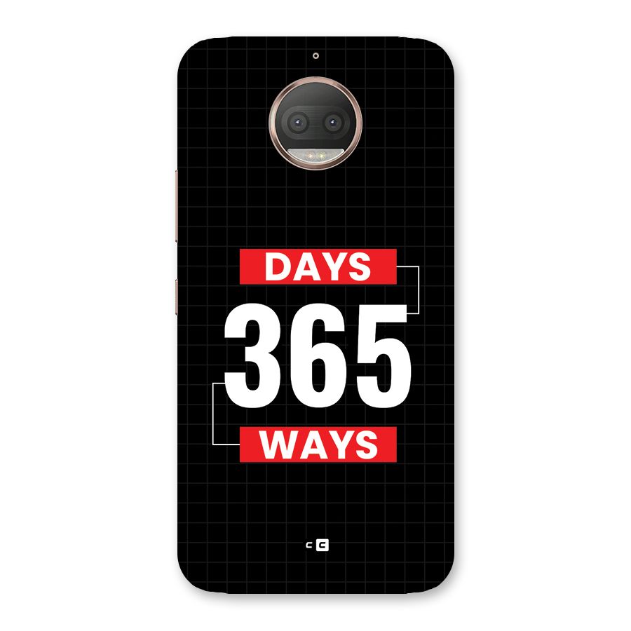 Year Ways Back Case for Moto G5s Plus