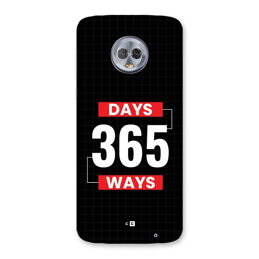 Year Ways Back Case for Moto G6 Plus