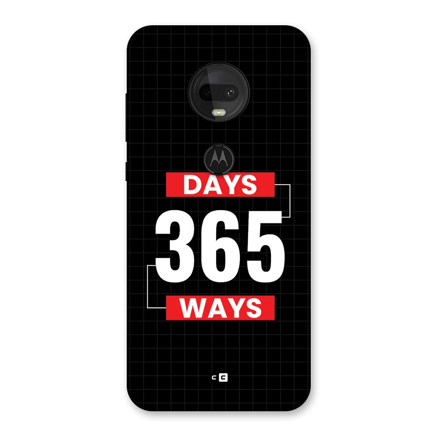 Year Ways Back Case for Moto G7