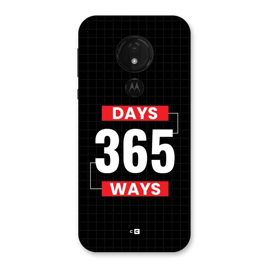 Year Ways Back Case for Moto G7 Power