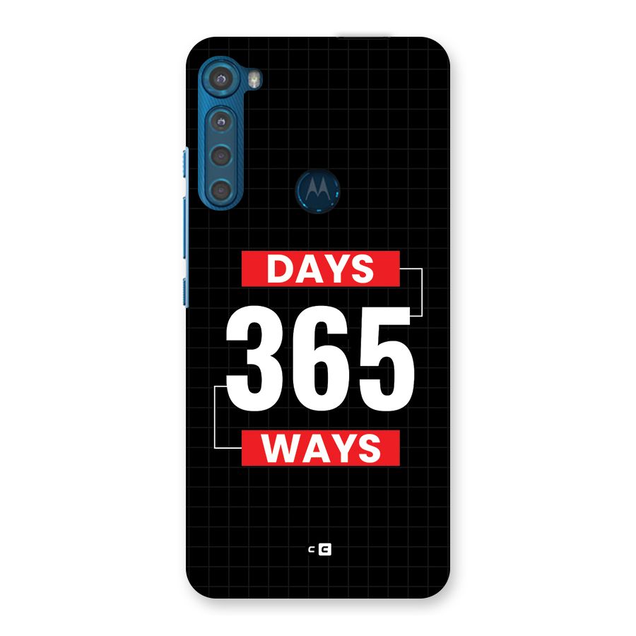 Year Ways Back Case for Motorola One Fusion Plus