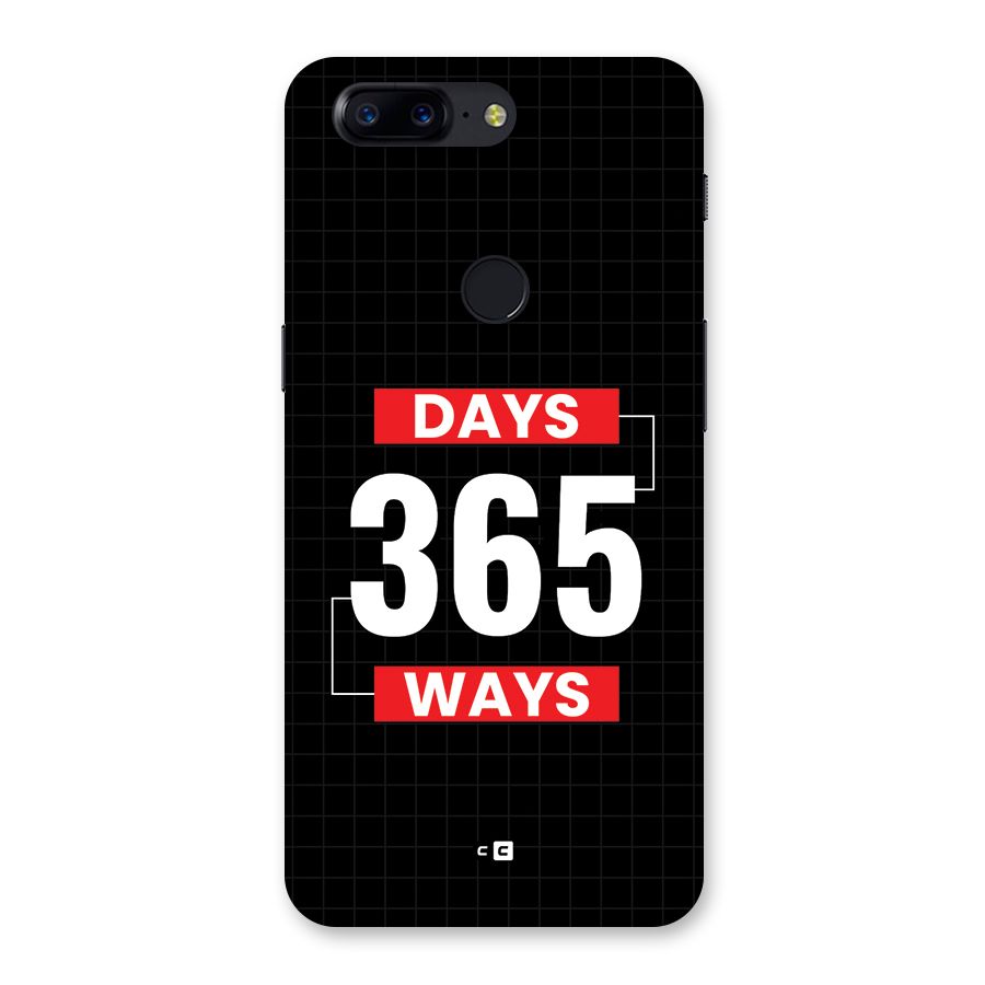 Year Ways Back Case for OnePlus 5T