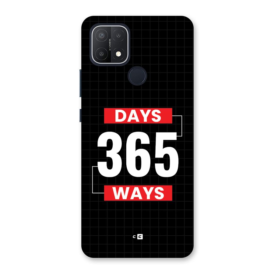 Year Ways Back Case for Oppo A15