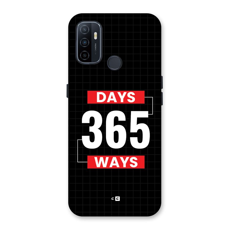 Year Ways Back Case for Oppo A53