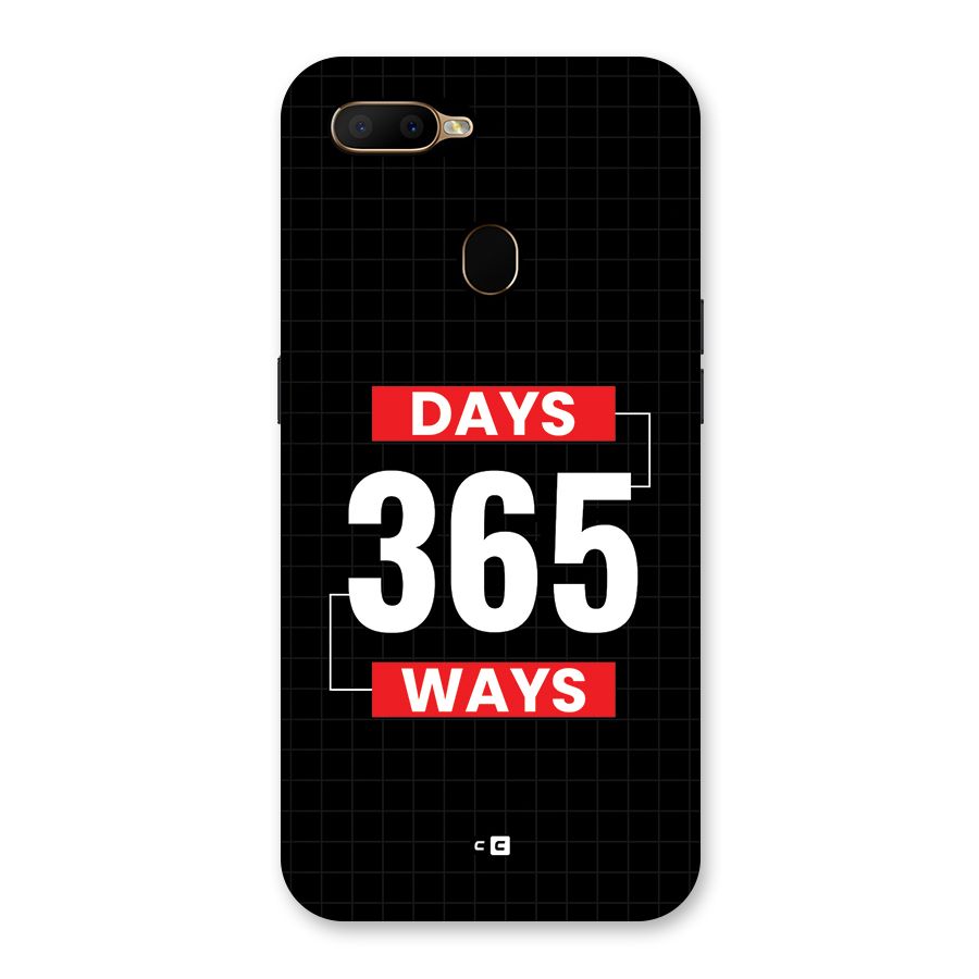 Year Ways Back Case for Oppo A5s