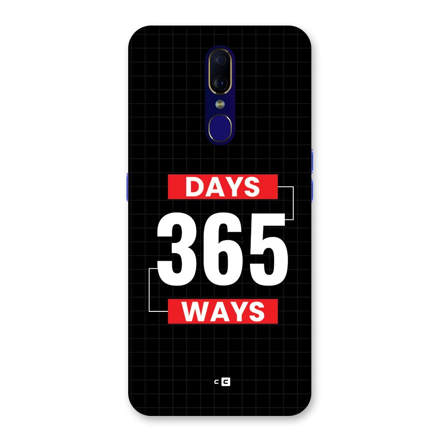 Year Ways Back Case for Oppo A9