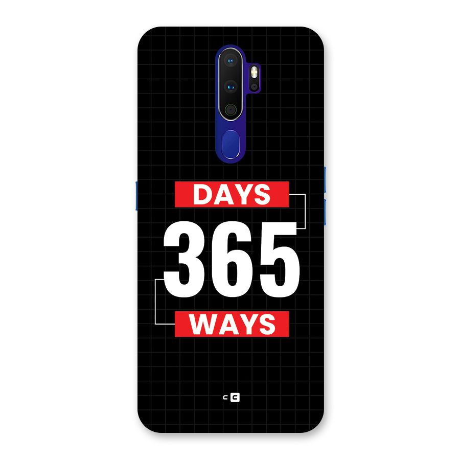 Year Ways Back Case for Oppo A9 (2020)