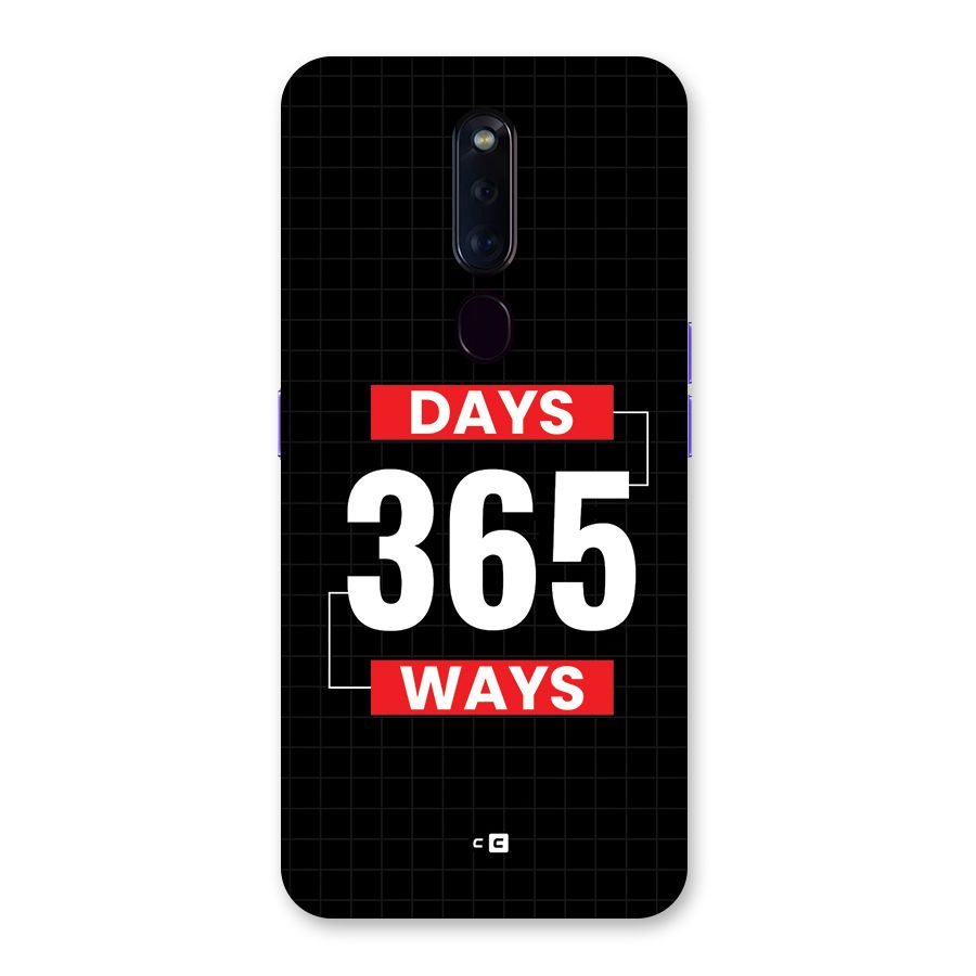Year Ways Back Case for Oppo F11 Pro