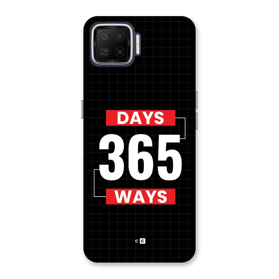 Year Ways Back Case for Oppo F17
