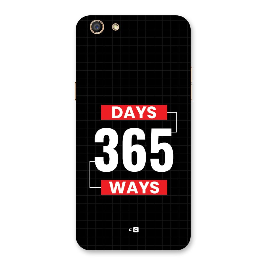 Year Ways Back Case for Oppo F3