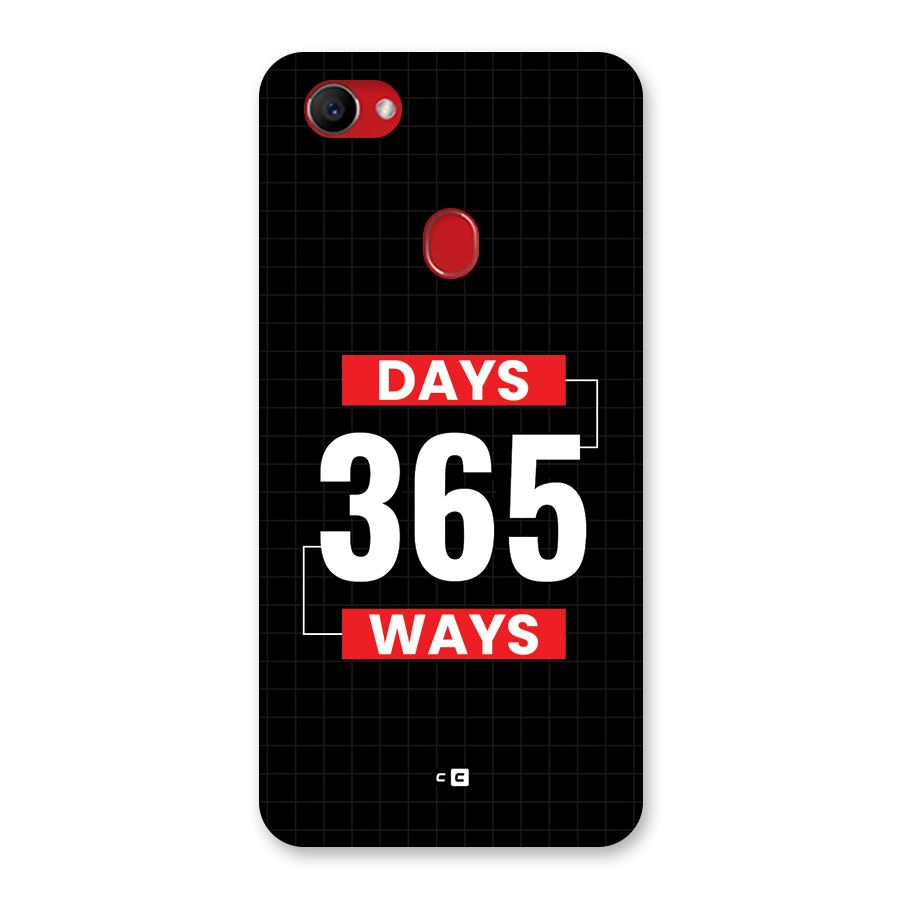 Year Ways Back Case for Oppo F7