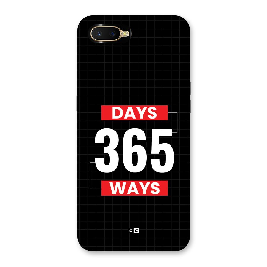Year Ways Back Case for Oppo K1