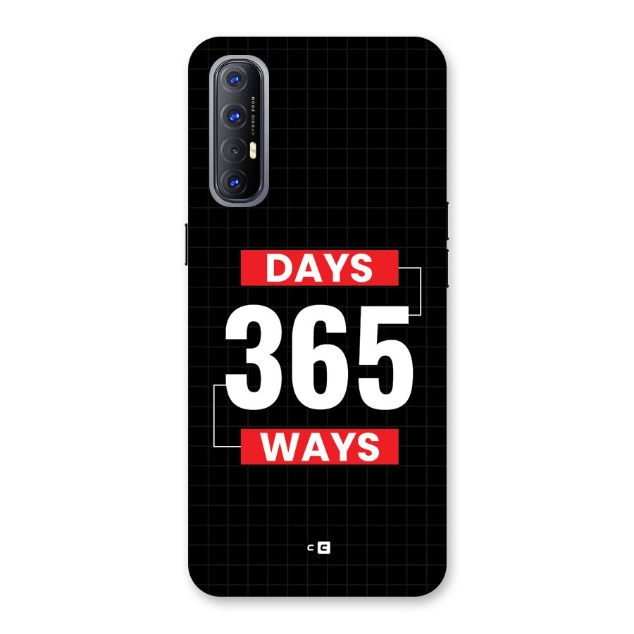 Year Ways Back Case for Oppo Reno3 Pro